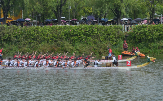 2025大理洱海龙舟公开赛激情开桨 苍洱之间百舸争流