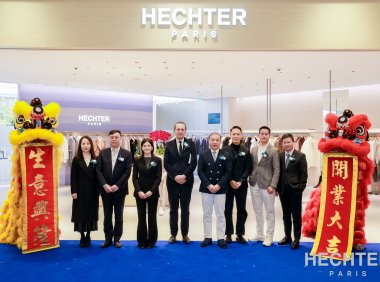 静奢入流,价值共生 ——HECHTER PARIS新世界大丸百货旗舰店启幕并推进「同创·香颂绿疆」环保慈善项目